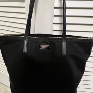 Kate Spade Nylon zip tote